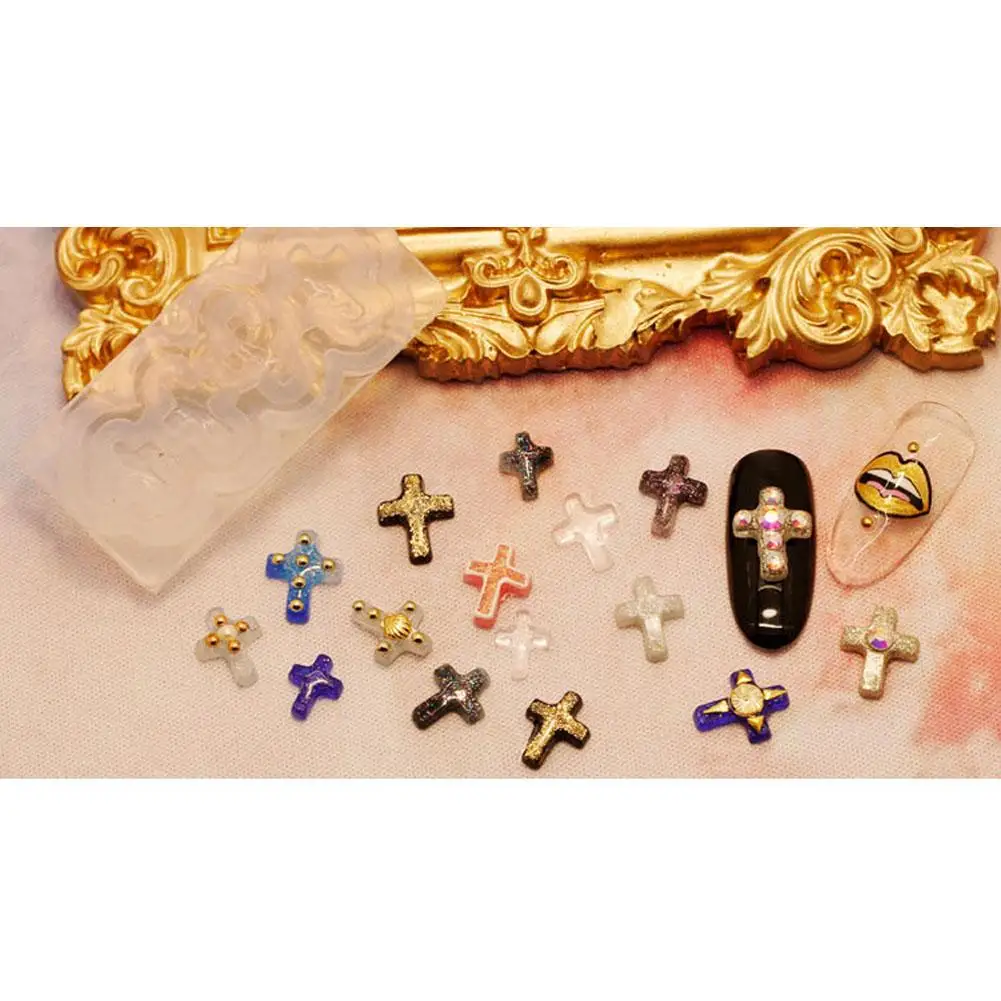 1 шт. фрезы для ногтей силиконовая форма 3D резная рельефная DIY бант капля клей