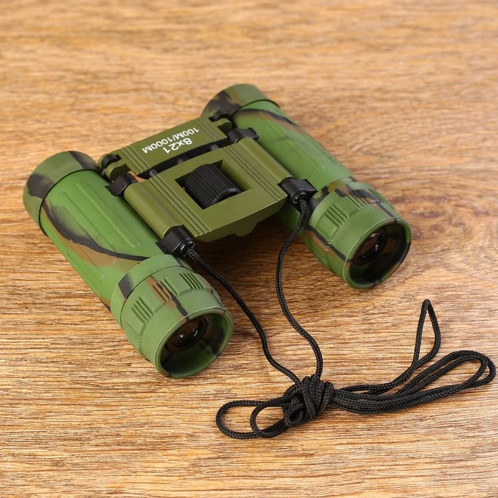 Бинокль &quotМаскировка&quot 8х21 окуляр круглый 159174