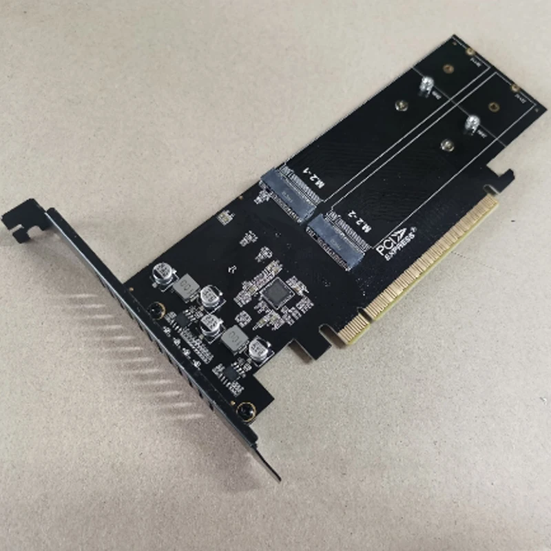 ihyper m 2 x16 до 4x nvme pcie3 0 gen3 x16 до 4 nvme raid card pci e vroc card raid hyper m 2x16 m2x16 4x x4 nvme 4 raid minin