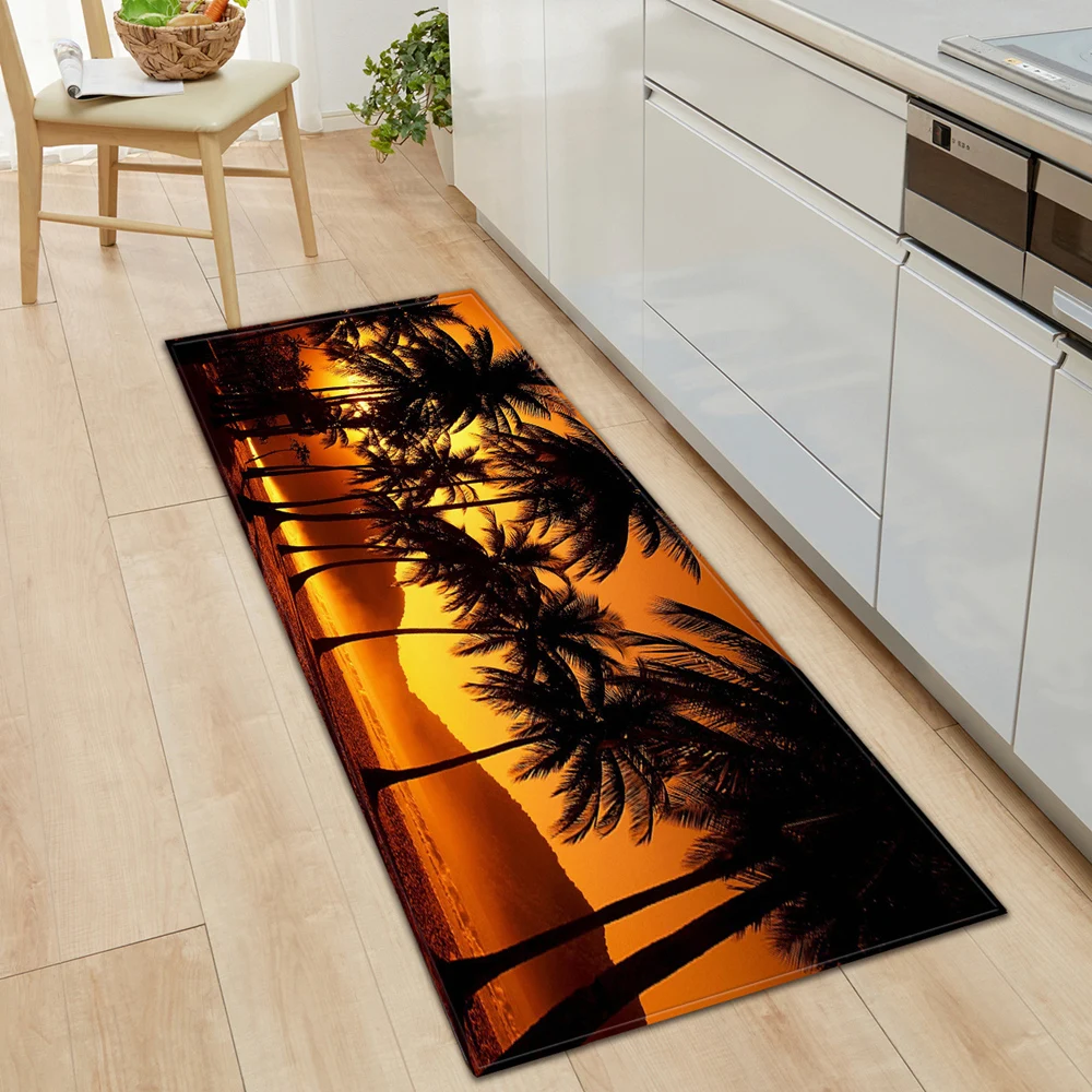 Геометрический кухонный напольный коврик дверной для гостиной ковер украшения