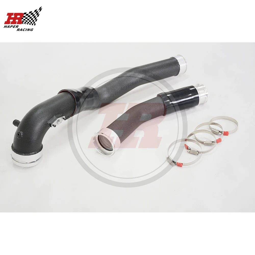 Алюминиевая впускная турбозарядная труба HP RACING 2 75 дюйма + усилительная для