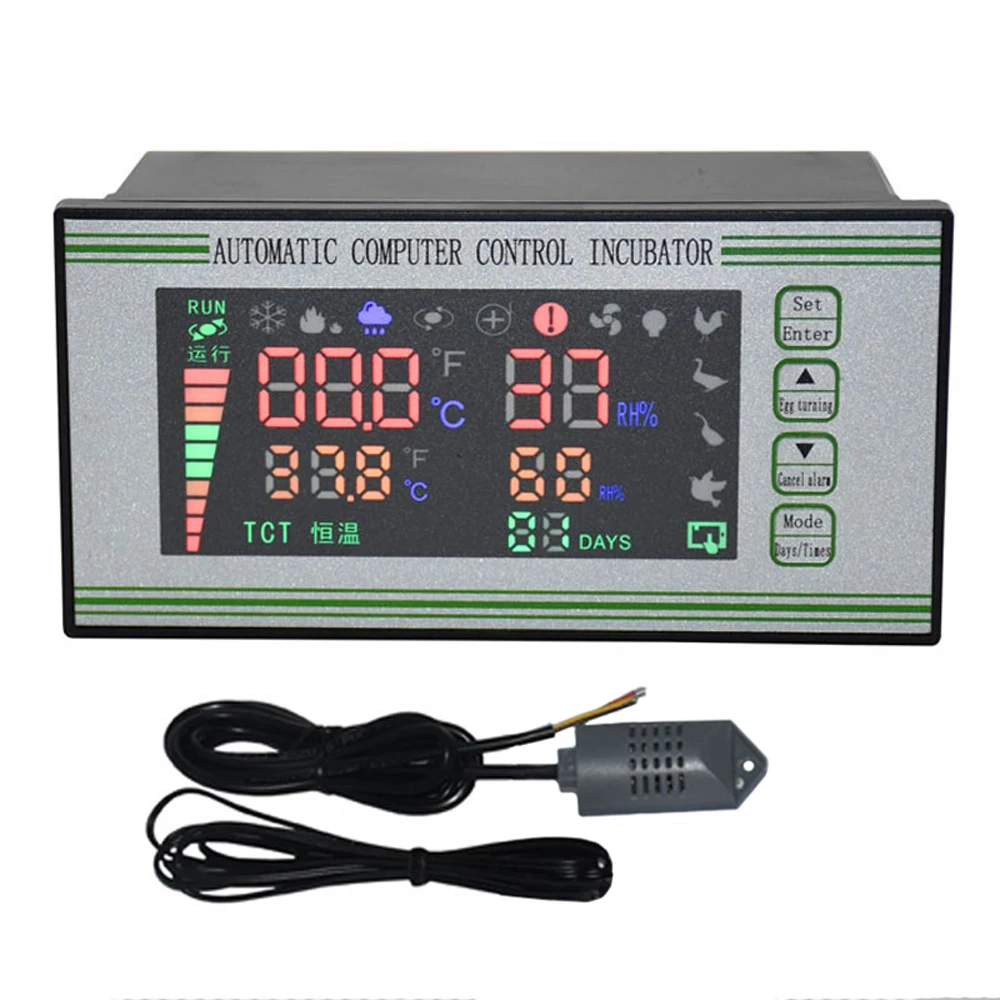 XM-18Smultifunction Egg Incubator Controller Thermostat Hygrostat Full Digital Automatic Control High Quality Parts | Дом и сад