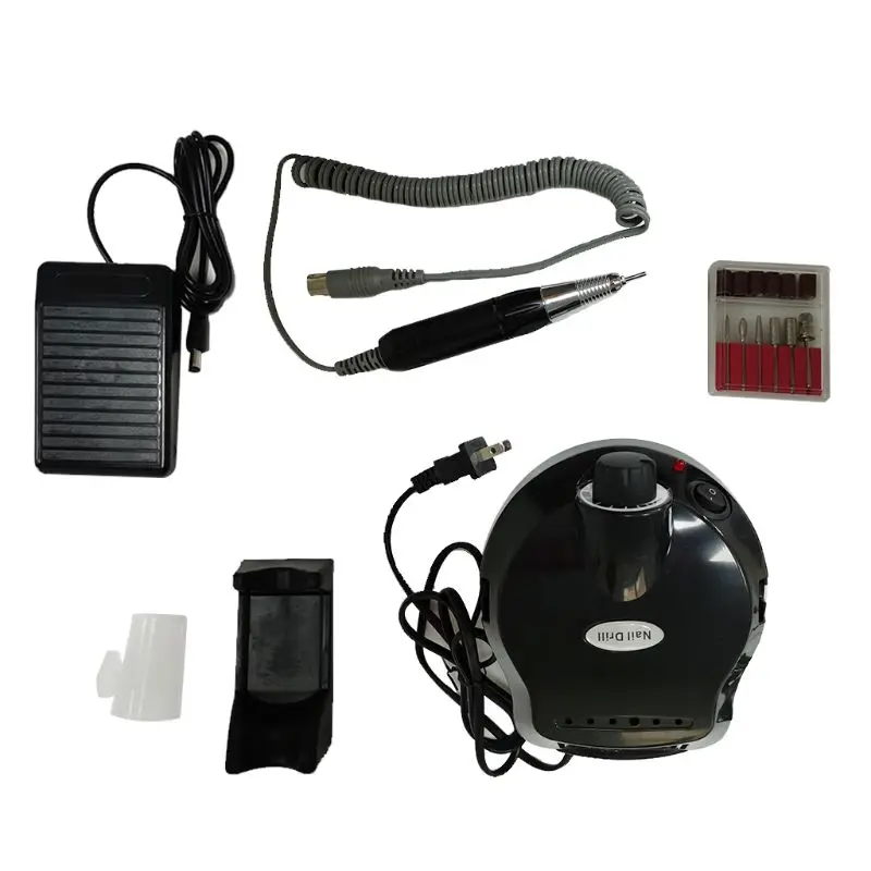 

30000RPM Professional Machine Apparatus for Manicure Pedicure Kit Electric File with Cutter Nail Drill Art Polisher Tool