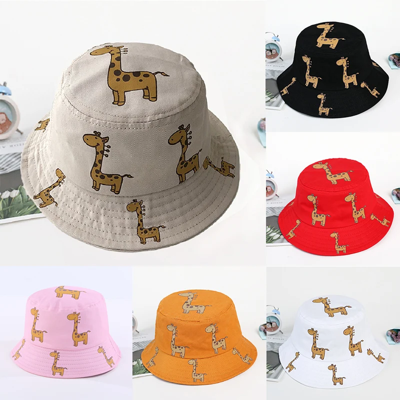

Cute Baby Sun Hat Bucket Infant Flat Beach Caps Children Fisherman's Hat Beanie Children Cotton Kids Unisex Fashion Headwear New