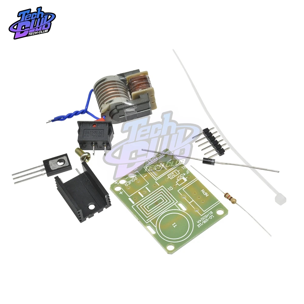 Высоковольтный генератор дугового зажигания 15 кВ постоянный ток 3 7 в инвертор