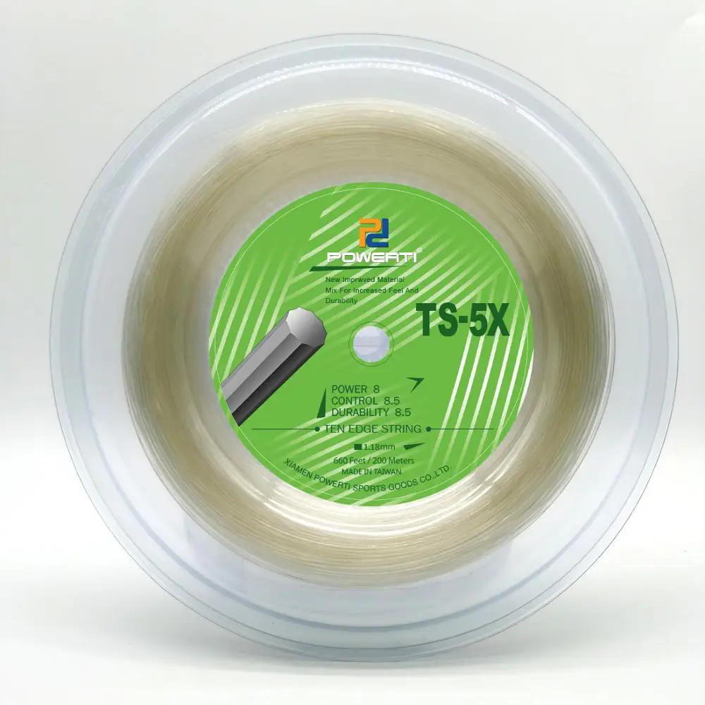 

Новое поступление, бесплатная доставка, круглая Теннисная ракетка Powerti 1,18 мм, 200 м, хорошее качество