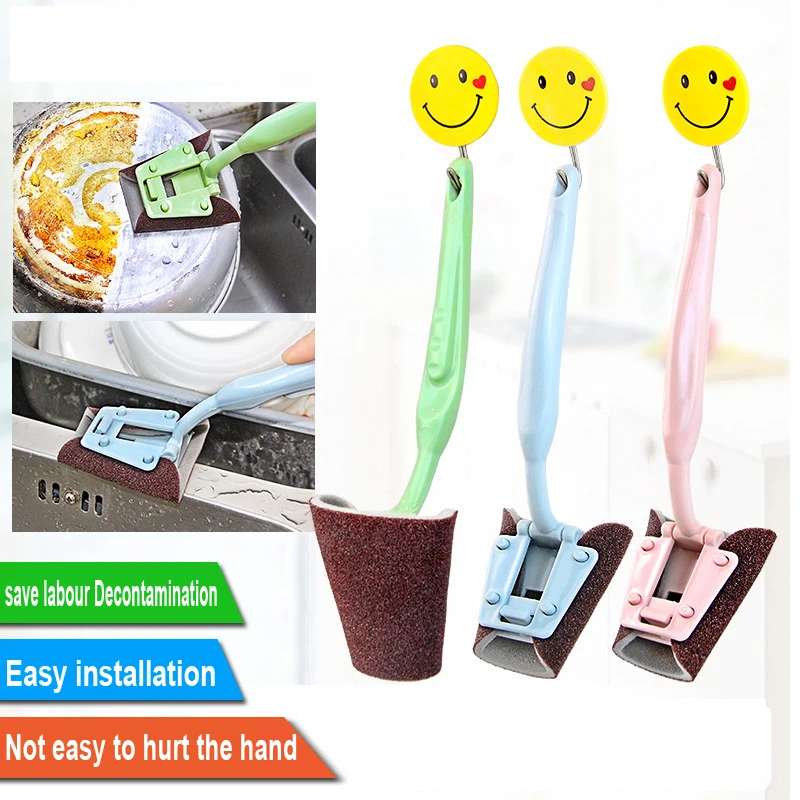 Наждачная сильная обеззараживающая губка щетка для Ванной Щетка плитки