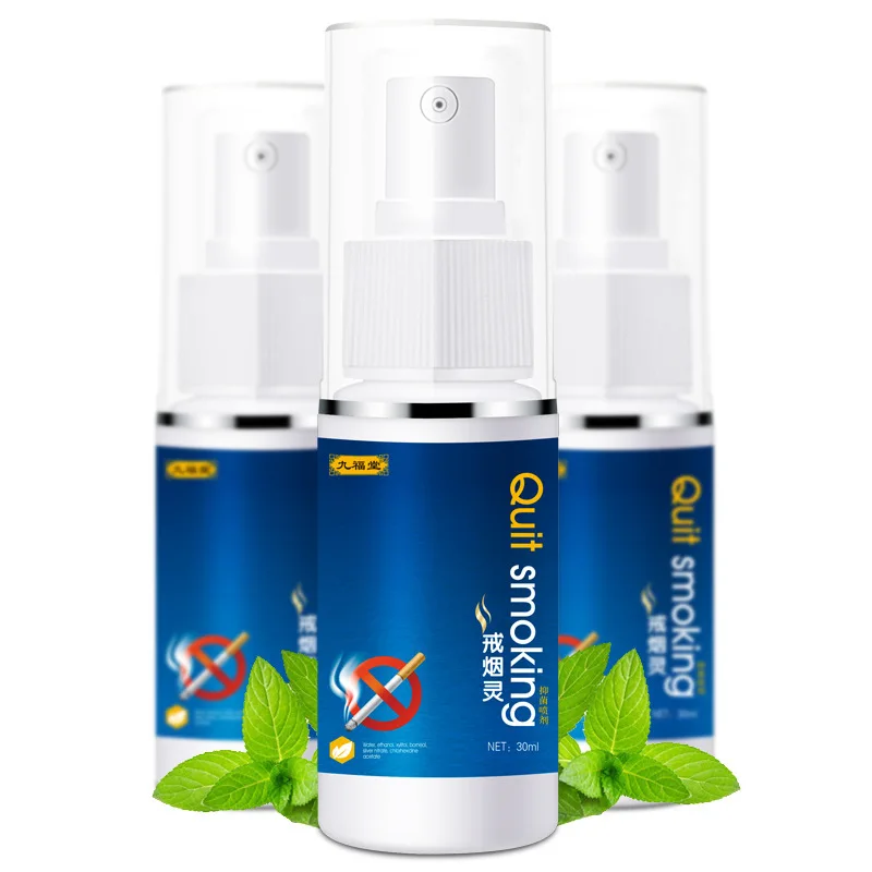 Спрей для остановки курения 30 мл спрей против отдыха и свежего дыхания