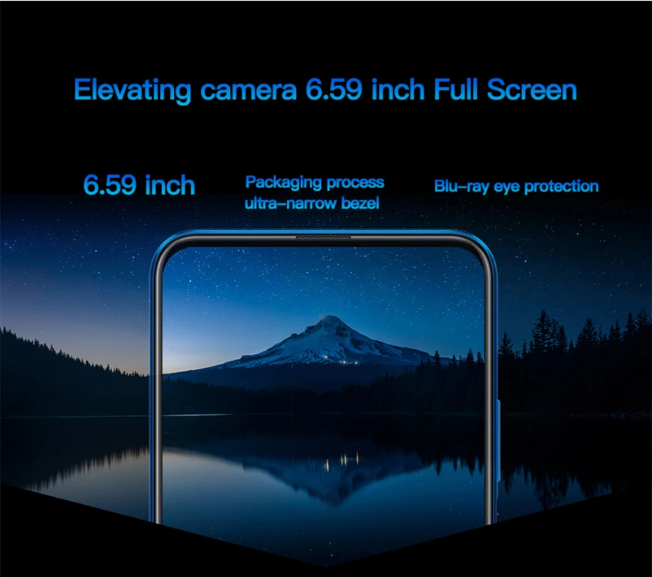 Honor 9X смартфон Kirin 810 Octa Core 6,59 дюймов полный экран 48MP 3 камеры 4000 мАч GPU Turbo мобильный телефон