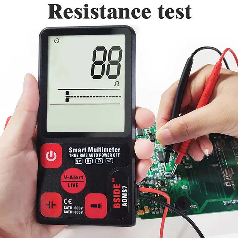 Цифровой мультиметр ADMS7CL 3 5 дюйма большой ЖК дисплей цифровой Интеллектуальный