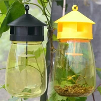 fruit fly trap hanging hole vegetable fly catcher trap reusable bottle insect flies pest control tool gardening supplies
