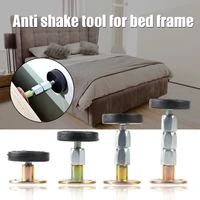 2pcs self adhesive adjustable threaded bed frame holder bed head holder bed counter anti shake tool for bed telescopic support