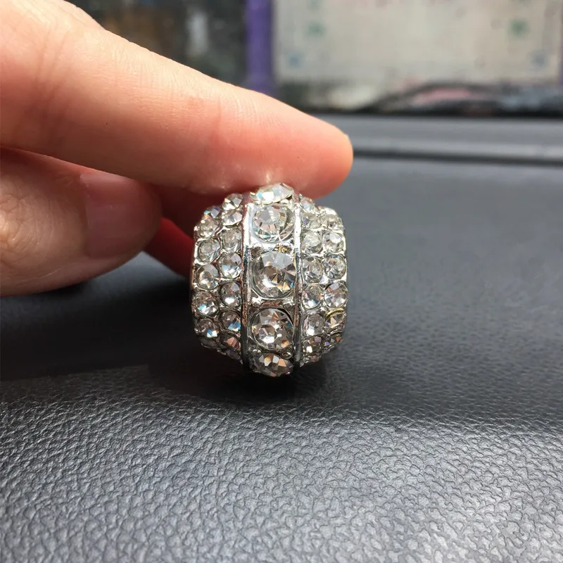 

Car Modified Connecting Rod Decorative Ring Connecting Rod Decorative Metal Ring Water Diamond Metal Neck Pillow Decorative Ring