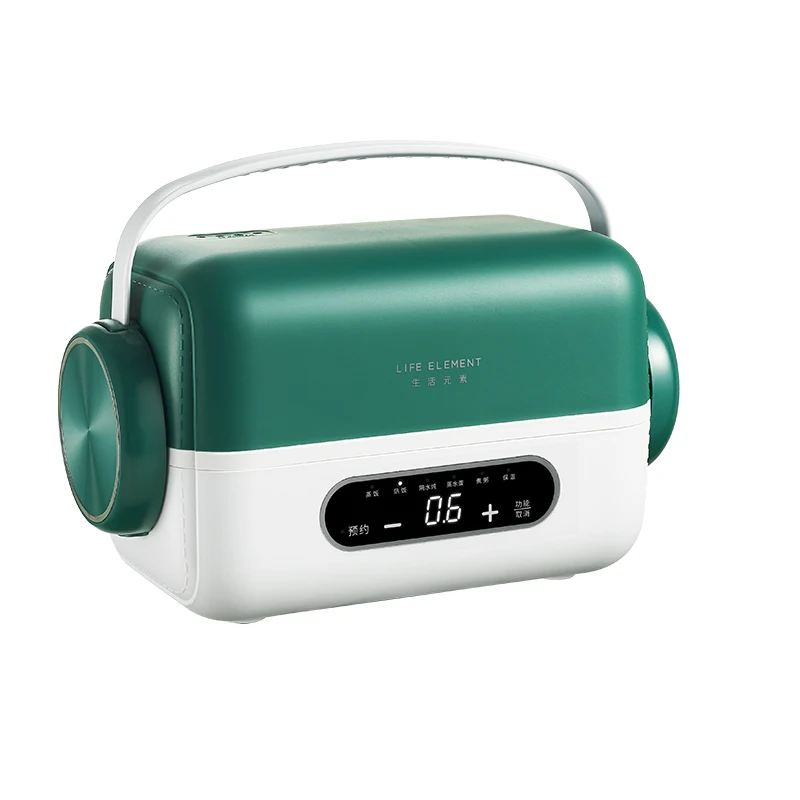 

1.2L Mini Electric Lunch Box Portable Food Storage Container Egg Steamer Heating And Cooling Box 220v Household Rice Cooker 300w