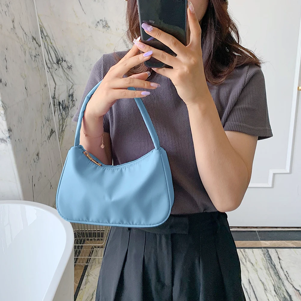 Сумка-кошелек женская из нейлона на молнии простые универсальные | Багаж и сумки