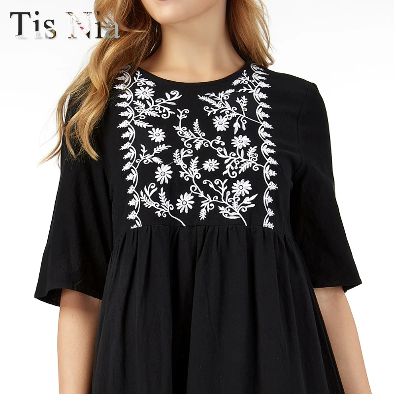 Женское винтажное платье с цветочной вышивкой элегантное Дамское Платье