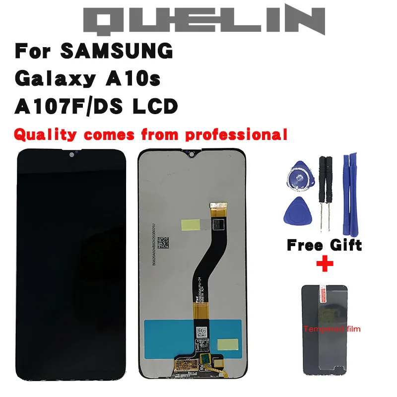 ЖК экран с дигитайзером для Samsung Galaxy A10s A107/DS A107 F FD m сенсорный рамкой дигитайзер