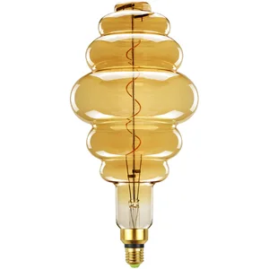 Светодиодная лампа Эдисона с регулировкой яркости, E27, 4 Вт, 220 В