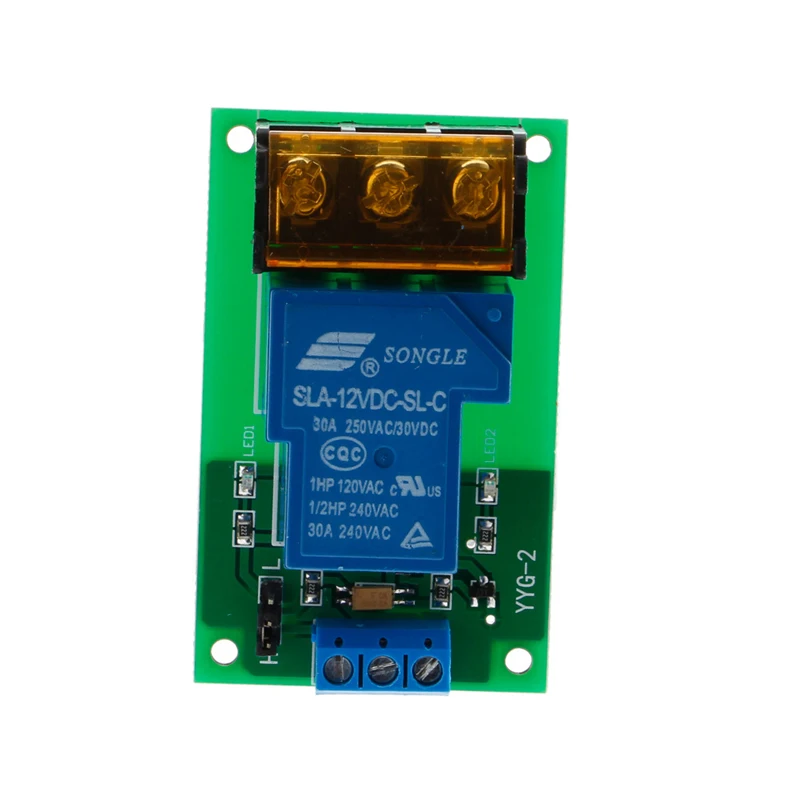 Релейная плата 1 канал 12 В 30 А изоляция модульный оптрон Высокий/Низкий триггер