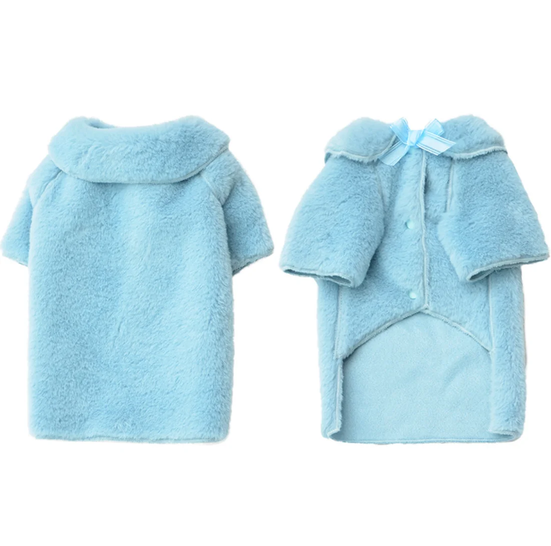 

New Dog Clothes for Small Dogs Shih Tzu Yorkshire Hoodies Sweatshirt Soft Puppy Dog Cat Costume Clothing