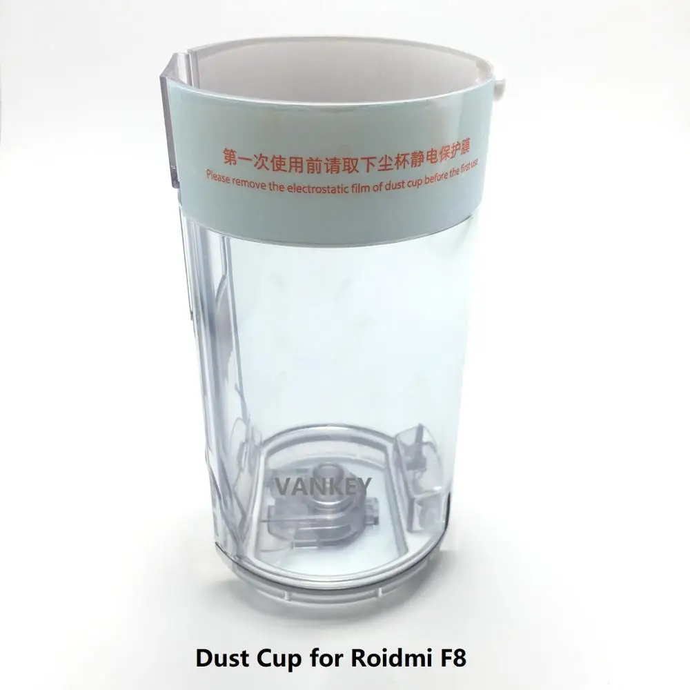 Dust cup only New Original Robot Vacuum cleaner Spare Parts Dust Cup Air Duct for Roidmi F8 Cordless Handheld Vacuum Cleaner - Цвет: Dust cup only