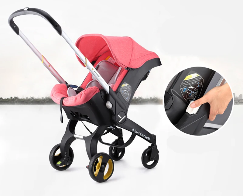 3 в 1 детская коляска de bebe 4 в en 1 carseat carriola para bebe детская коляска переносная дорожная детская колыбель