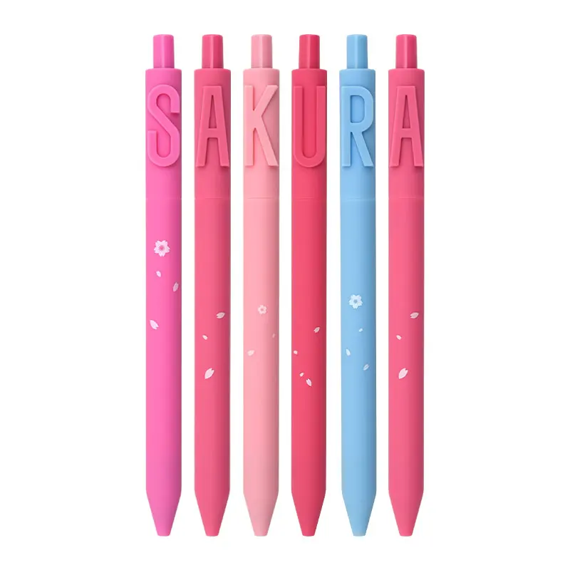 KACOGREEN SAKURA Gel Pen Black Ink Kaco Core Durable Signing Refill For Shcool Office Stationery Supplies | Канцтовары для офиса и