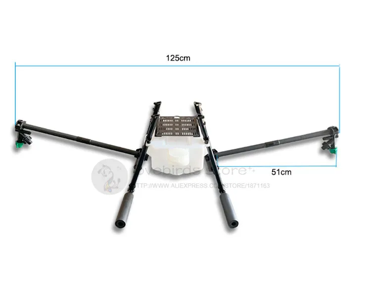 

JMRRC 2020 new DIY 5KG Aluminum Alloy landing gear brushless spray gimbal for 5L Agricultural spraying drone plant protection