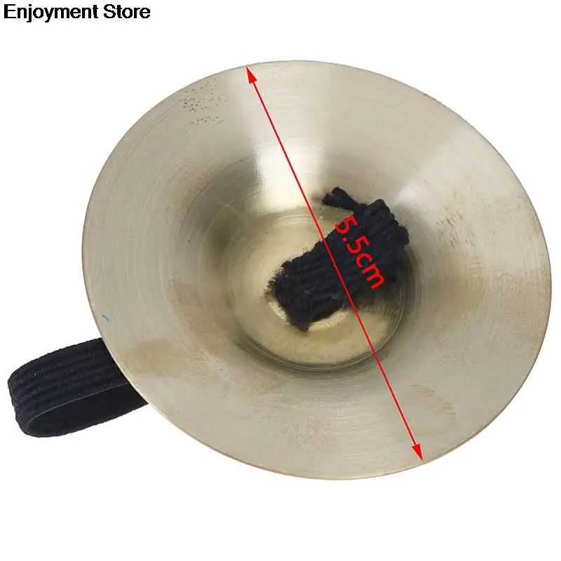 Musical Instrument Belly Dance Brass Finger Cymbals Middle East Percussion Dancing Props | Спорт и развлечения