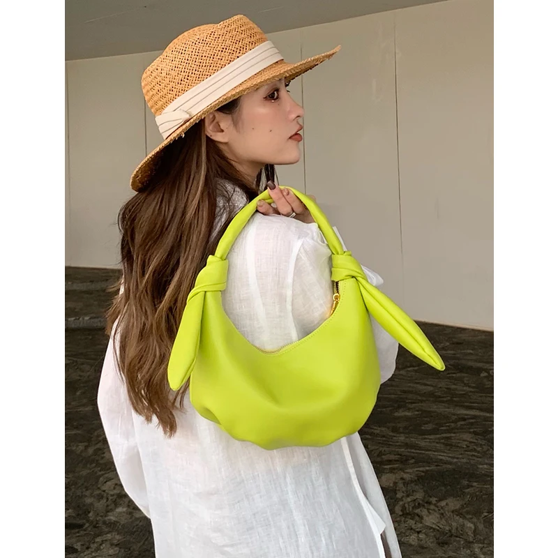 

2021 new fashion pleated underarm bag