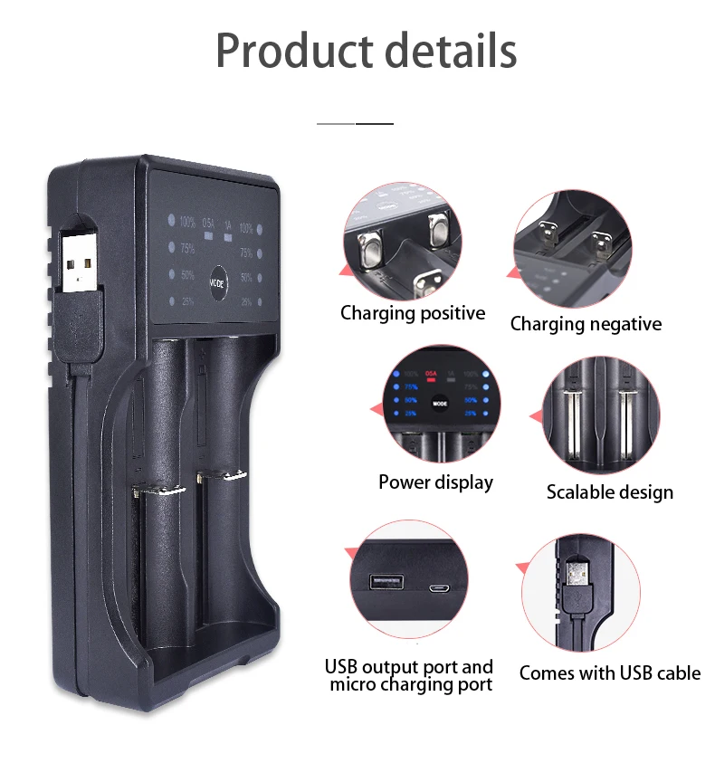 3 7 v 18650 аккумуляторная батарея 3200mah Li Ion Reachargeable батареи со светодиодным зарядным
