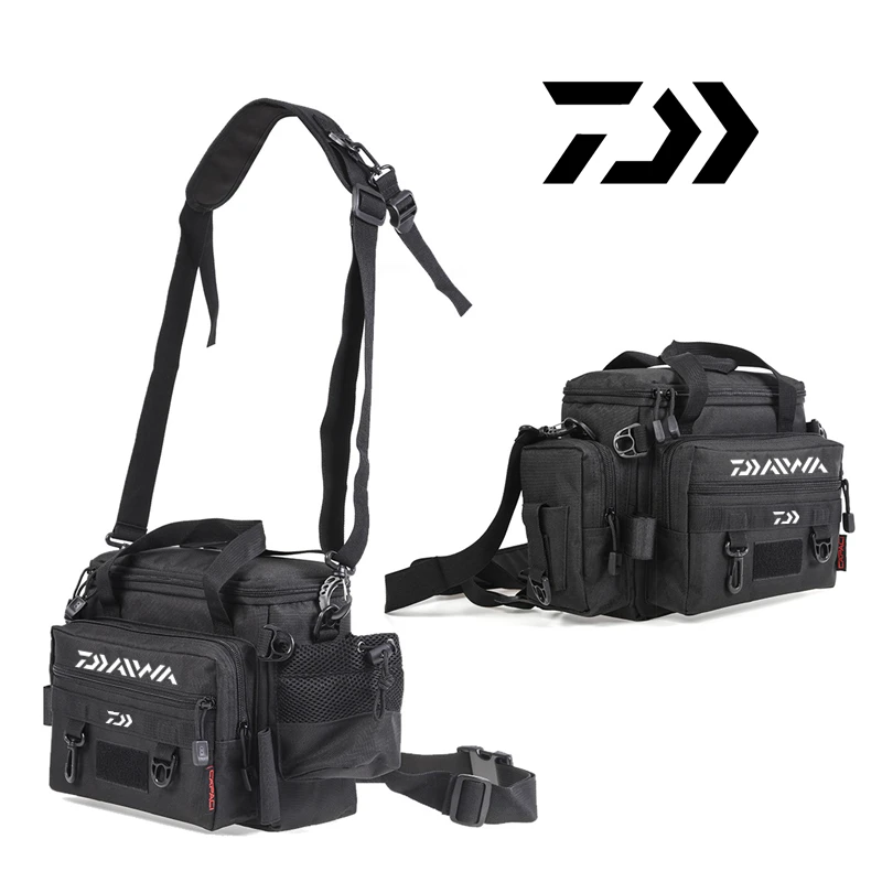 

Новая сумка для рыбалки Daiwa, многофункциональная сумка для рыбалки, легкая сумка, дышащая водонепроницаемая сумка для рыбалки, походный рюк...