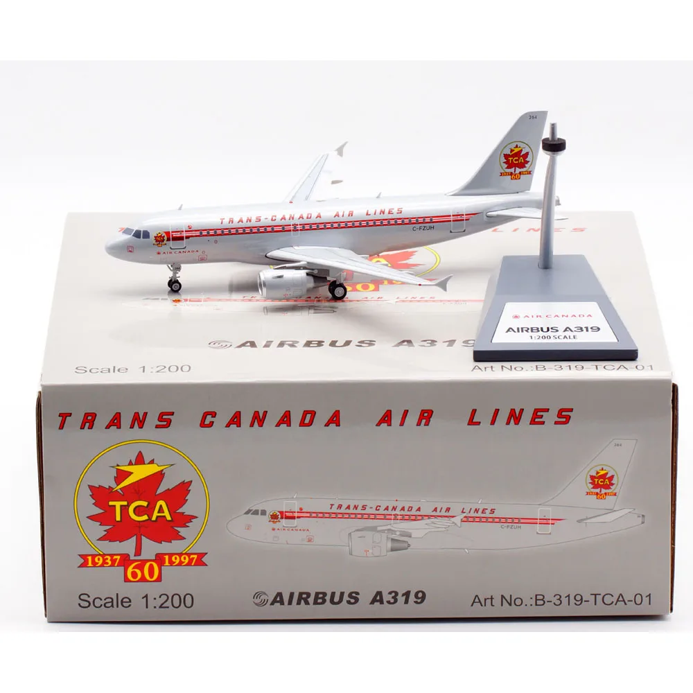 1:200 сплав Коллекционная самолет подарок B 319 TCA 01 Air France Аэробус A319 литья под