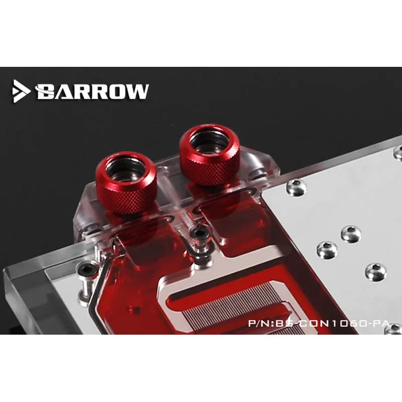 

Barrow BS-CON1060-PA PC water cooling PC Radiator GPU cooler video card Graphics Card Water Block for Colorful iGame GTX1060 Mod