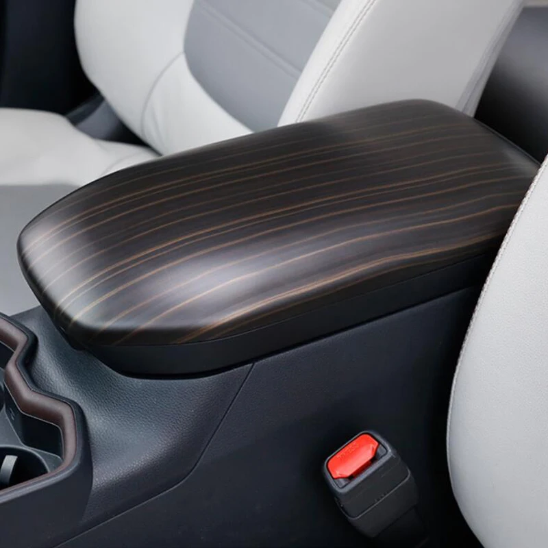 

Wood Decoration For Toyota RAV4 RAV 4 XA50 50 2019 2020 Car Center Console Seat Armrest Box Cover Central Arm Rest Panel Trim