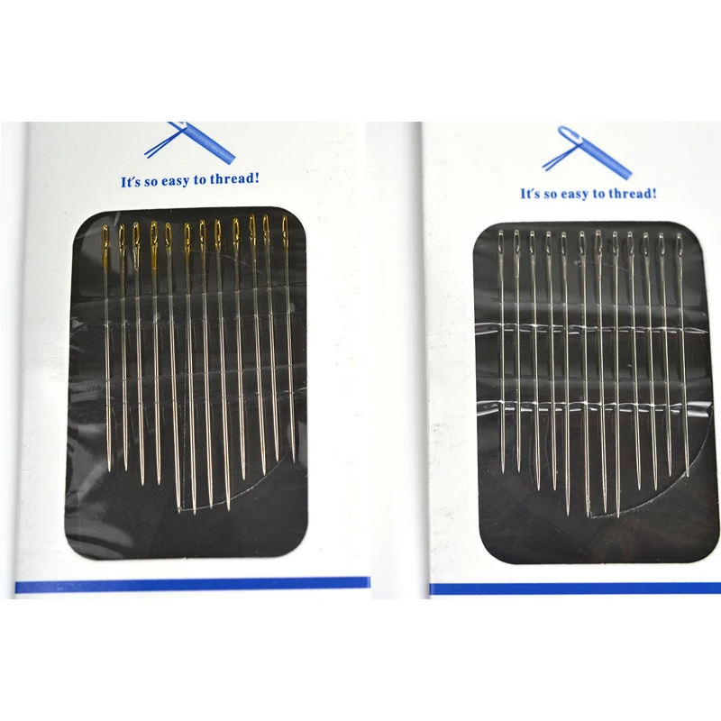 Аксессуары для шитья серебряные/Золотые 11 4*5 см 1 упаковка|Швейные иглы| |