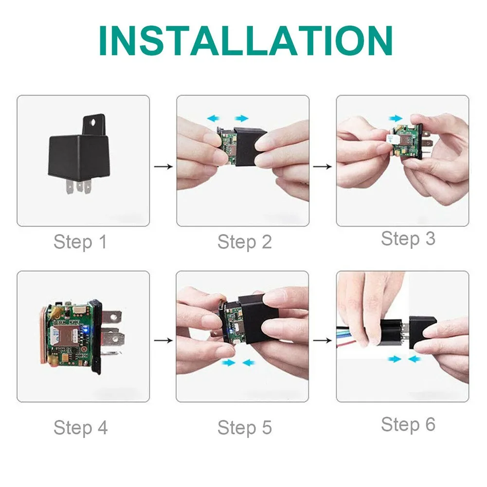 

Car GPS Tracker ST-907 Hidden Design Relay Tracker GSM Locator Remote Control SinoTrack GPS Tracker ST-907 C13 Car Accessories