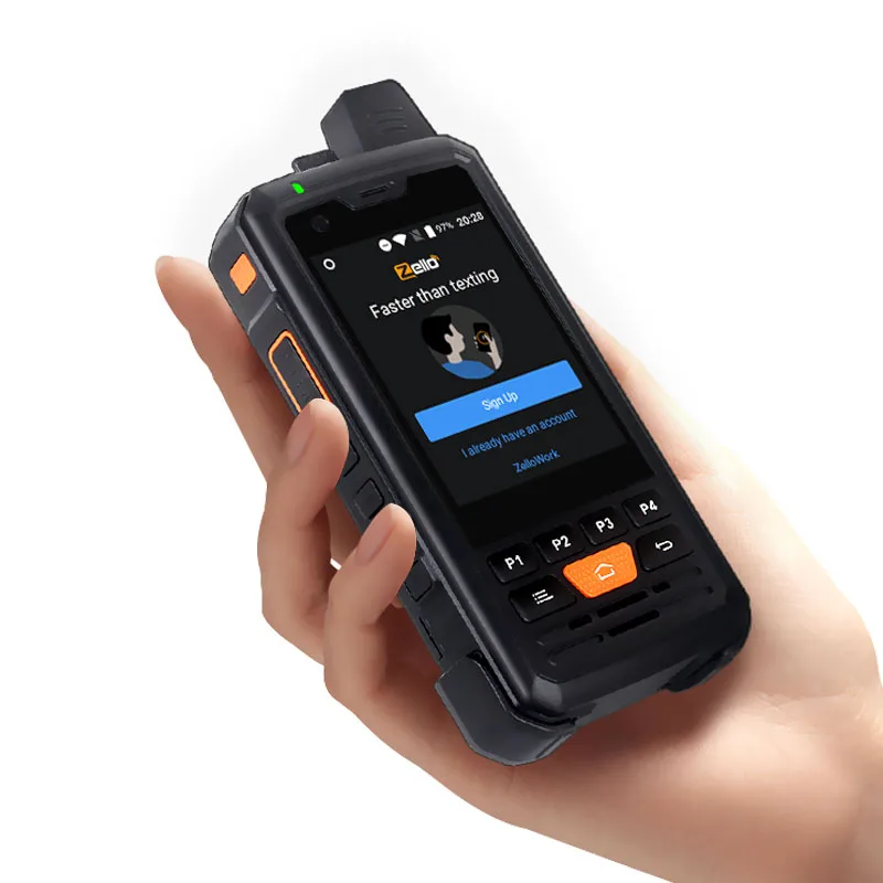 Прочная рация UNIWA Alps F50 4G LTE 2 8 дюйма мобильный телефон Гб ПЗУ 4000 мАч Android | Мобильные