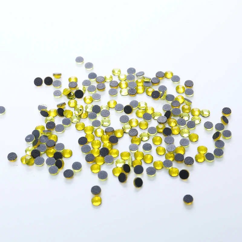 Большая упаковочная машина срезанная цитрин страз DMC исправление стразы для