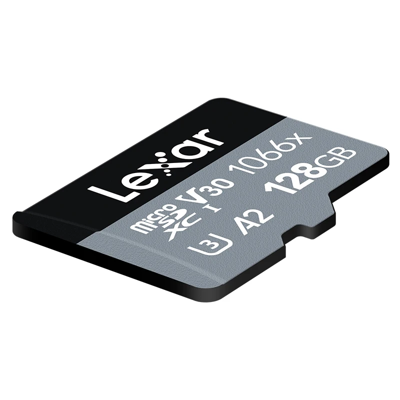 Lexar 1066X высокое Скорость A2 слот для карт памяти Micro SD спортивные Камера Gopro HD 4K