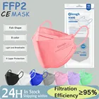 Маска для лица Elough Fish FPP2mask KN95, 4 слоя, корейский стиль
