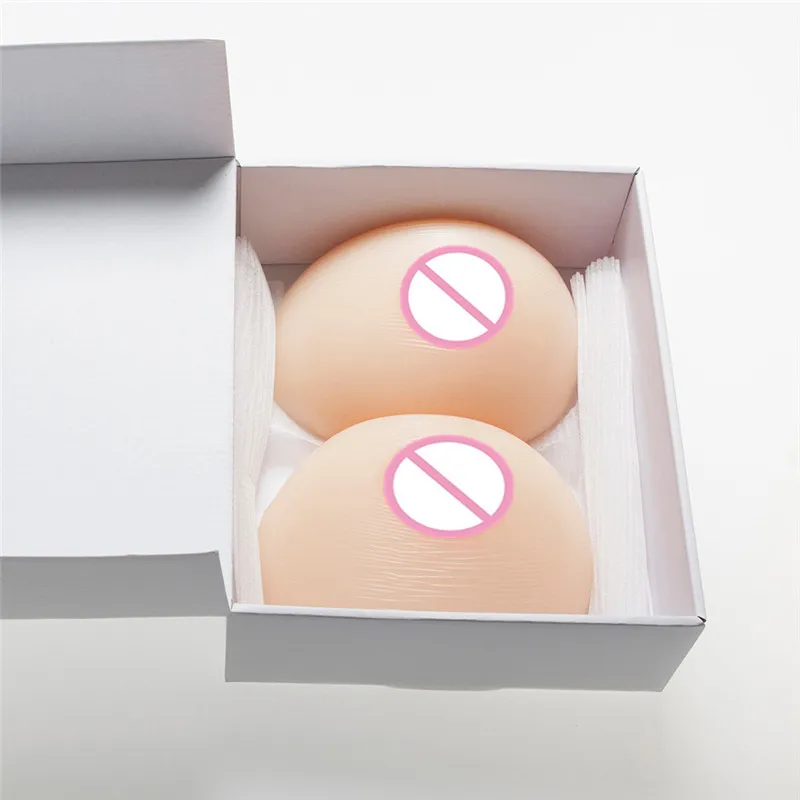 

Separated Silicone Breast 1600g/pair EE Cup Crossdress Breast Forms Transgender False Boobs Enhancers gifts