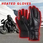 Перчатки с электрическим подогревом для мужчин и женщин, теплые с регулировкой температуры для езды на велосипеде, лыжах, с зарядкой от USB