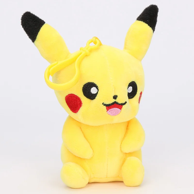 Takara Tomy Pokemon подлинный Пикачу плюшевый кулон в форме куклы Charmander Jigglypuff Bulbasaur животные куклы игрушки для детей