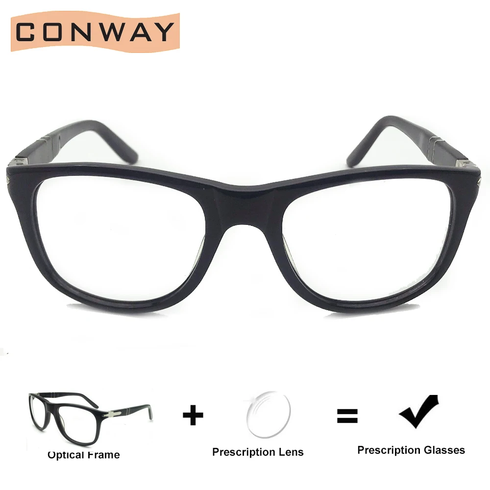Большие очки для чтения Conway с оптическими линзами и широкой оправой