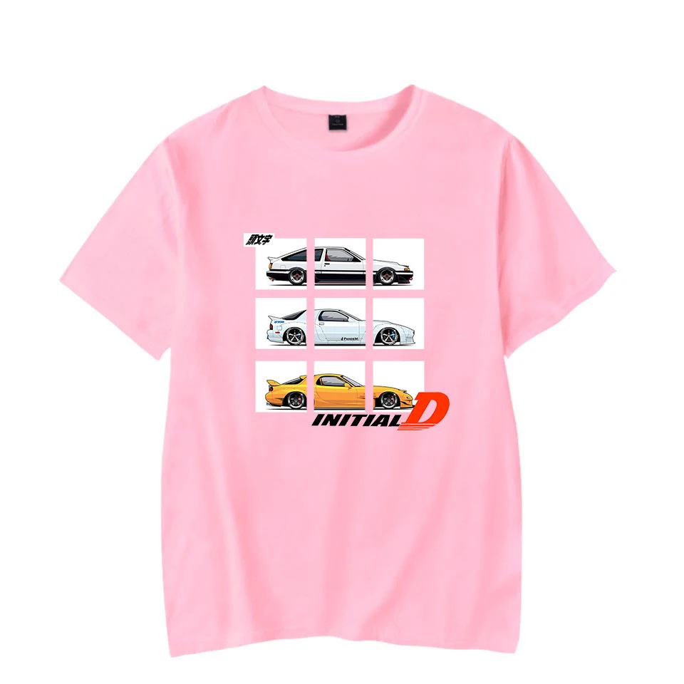 Автолюбителей футболка Mazda FC3S TOYOTA AE86 Nissan GT-R Мужская с рисунком Harajuku/женские фильм