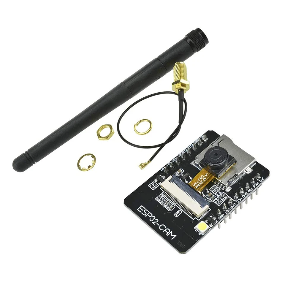 ESP32-CAM ESP-32S WiFi Module Serial to ESP32 CAM Development Board 5V Bluetooth OV2640 Camera With 2.4G Antenna | Электронные