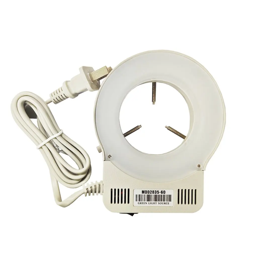 

Industrial Microscope 144 Led Adjustable Brightness Source Dimmer Ring Light Microscope Illuminator Lamp