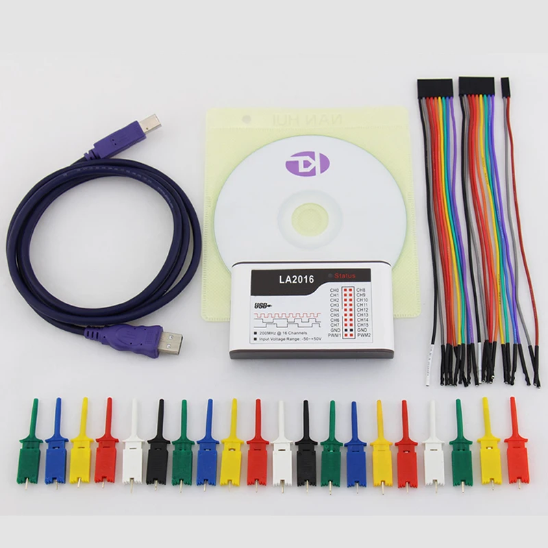 Usb логический анализатор 16 каналов 200 м скорости образцов 10B образцы MCU ARM FPGA