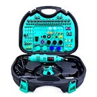 GOXAWEE электрическая дрель роторный инструмент Электрический гравер Dremel Мини дрель шлифовальный станок сверлильный станок с электроинструментами аксессуары